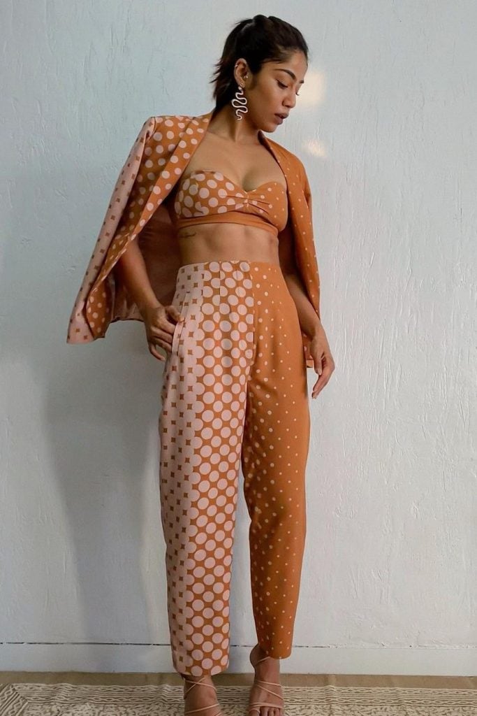 Santoshi Shetty in Pankaj & Nidhi LFW