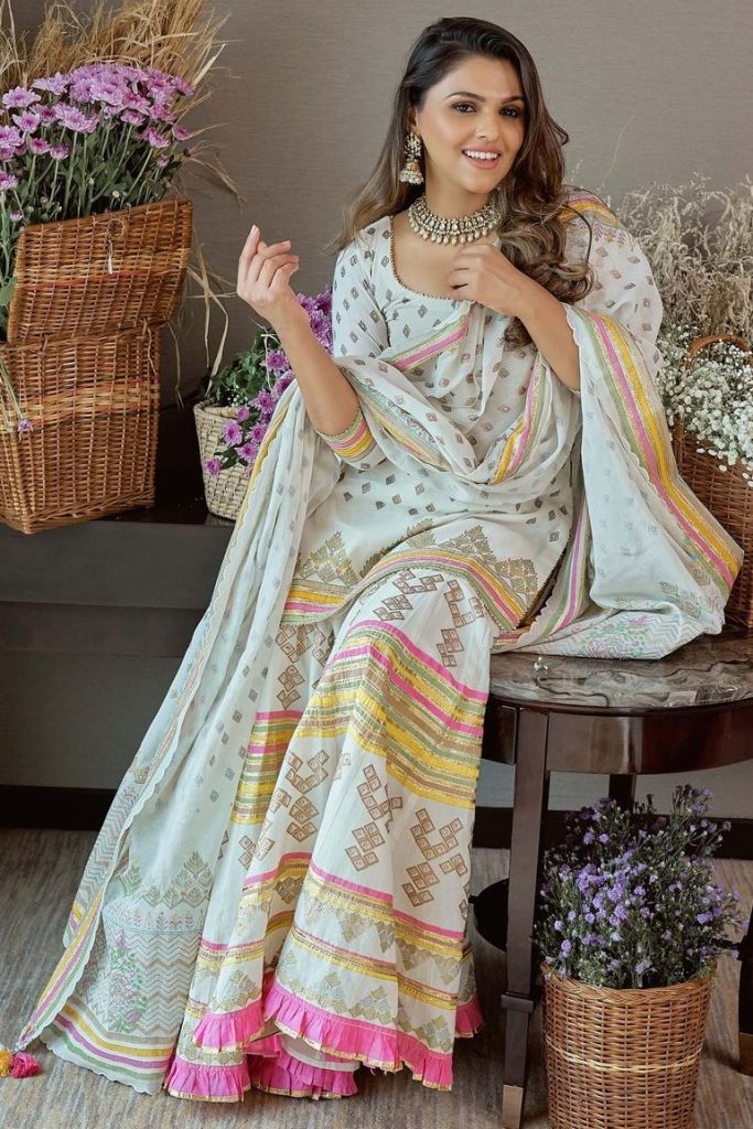 Tina Kakkad in Sukriti & Aakriti LFW