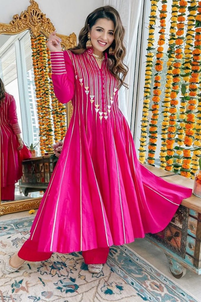 Natasha Luthra in Gulabo by Abu Sandeep