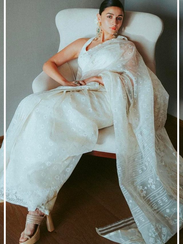 Alia Bhatt Saree Collection