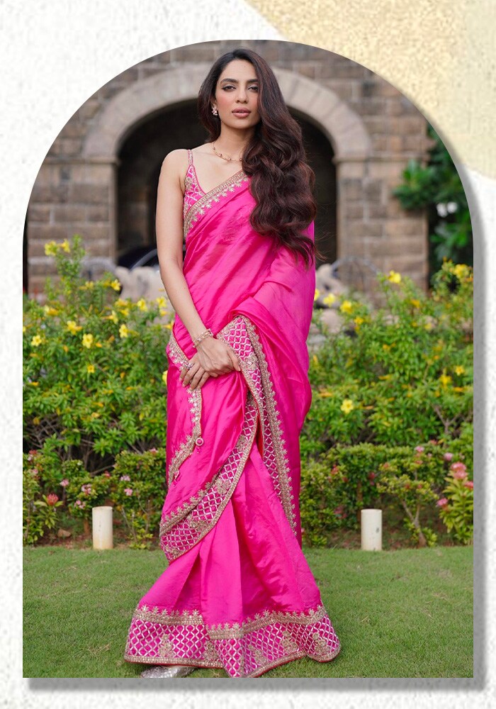 Sobhita Dhulipala Cotton Sari