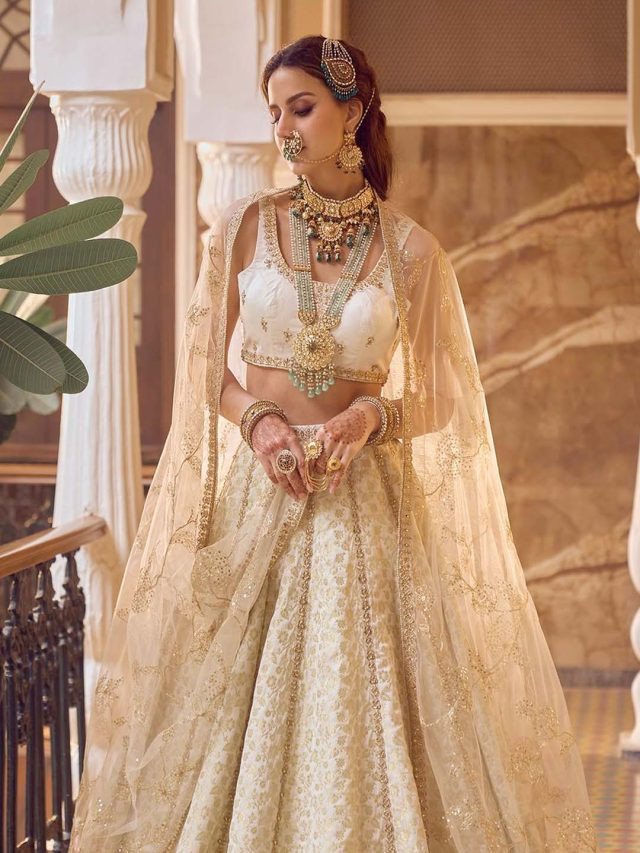 Ecru-toned Lehengas