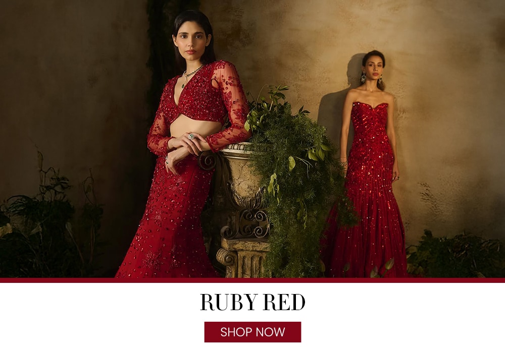 Ruby Red jewel tones
