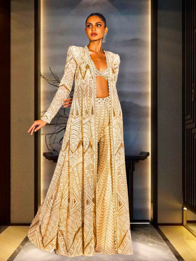 Sharara Suits for Cocktail Soirees