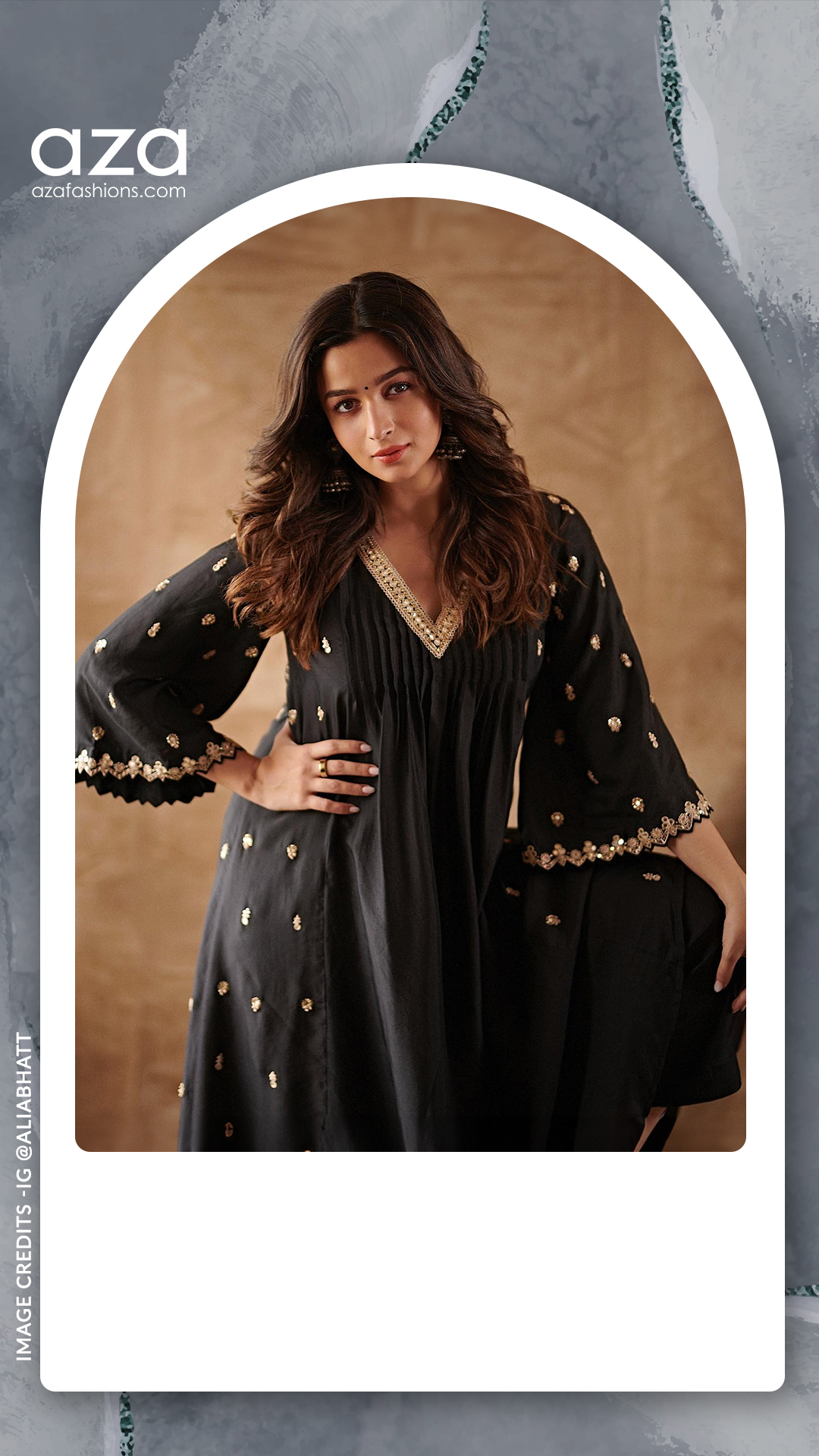 alia bhatt black dress Anarkali Alia Bhatt's Partiality Towards Black Outfits Aza Editorials First_Birthday_Dress Best Black Dresses at Color:Custom Color(Add Your Color On ”Order special instructions“ ）