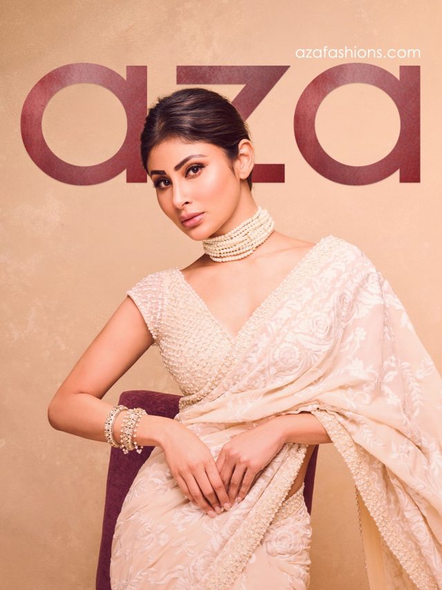 Mouni Roy Cover Story at Aza Fashions