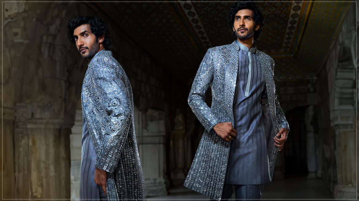 Feature image Kurta pajama with jacket for wedding