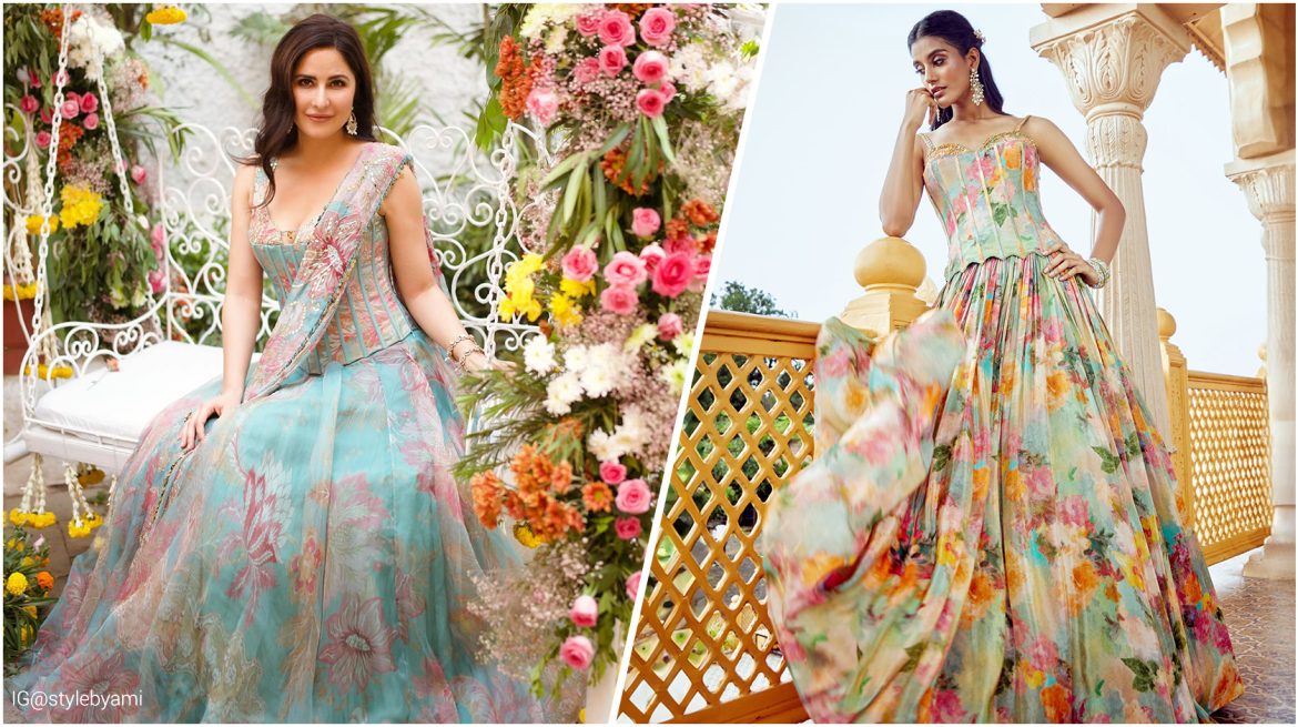Feature image Katrina Kaif floral lehenga