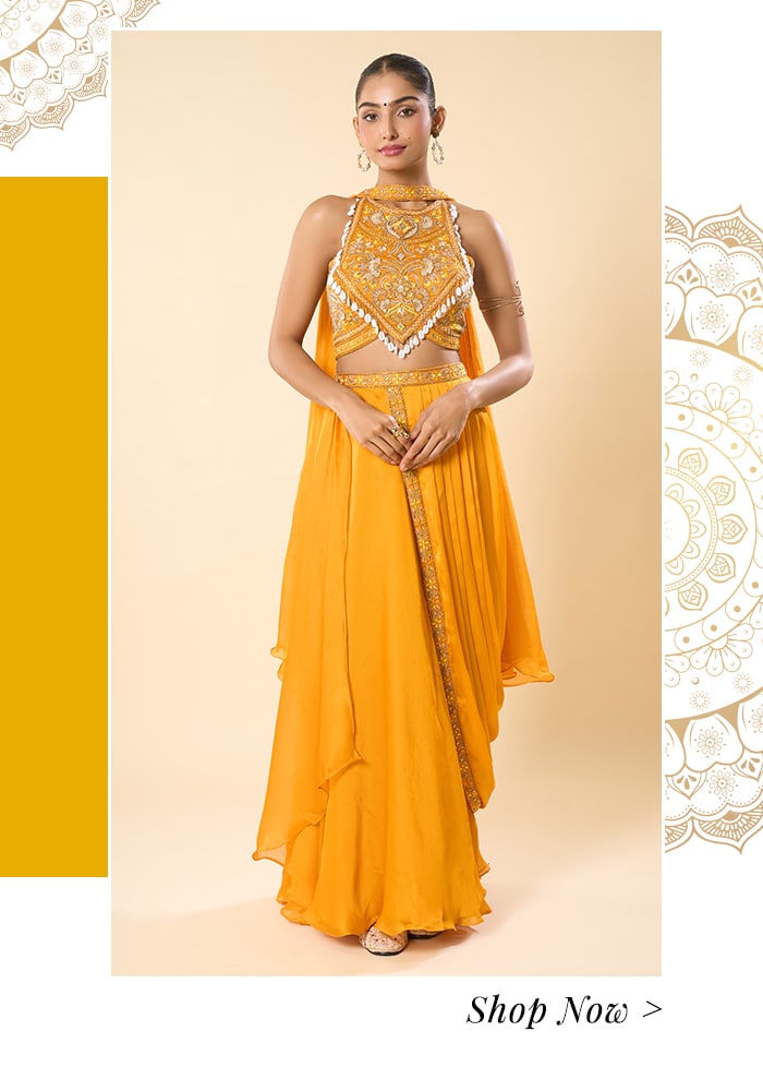 Fusion Flair Lehenga Saree