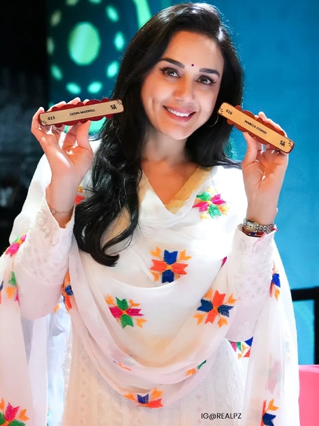 poster image Preity Zinta IPL fashion