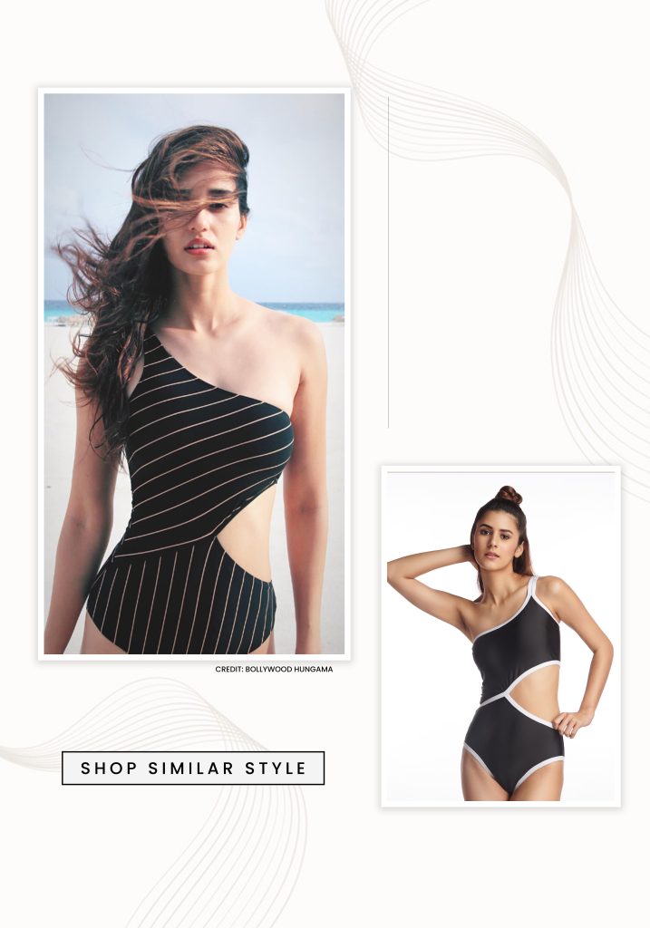 Disha Patani one shoulder monokini
