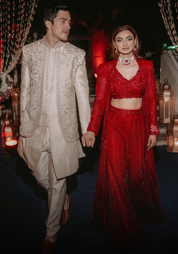 Rose Taupe and Crimson Flame