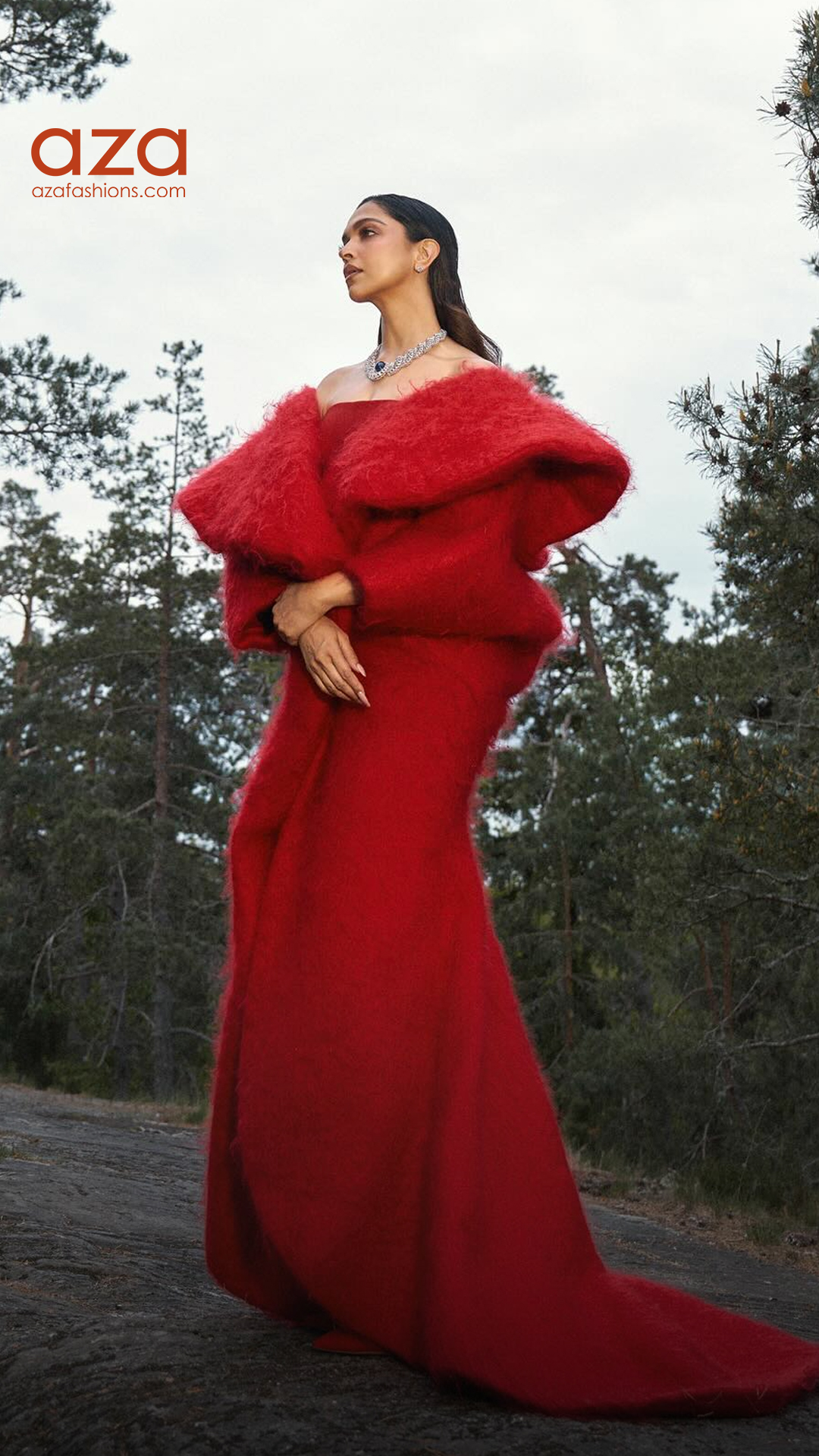 deepika red dress Deepika Padukone dons chic red gown for Day 3 at Cannes 2022 ThePrint ANIFeed