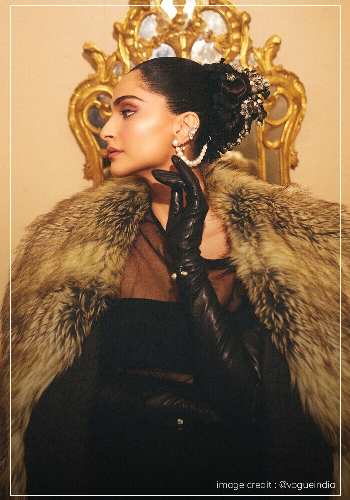 Indian accessories with western outfits via earrings