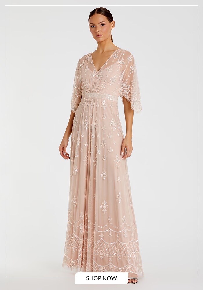 Finely Embellished Gown