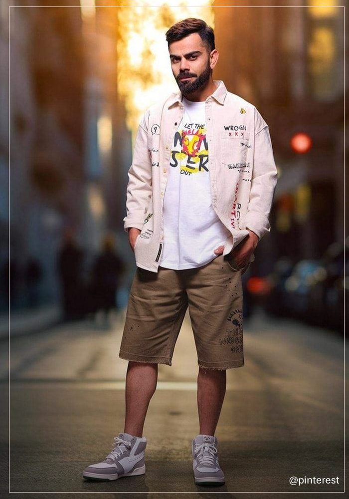 Virat in streetwear