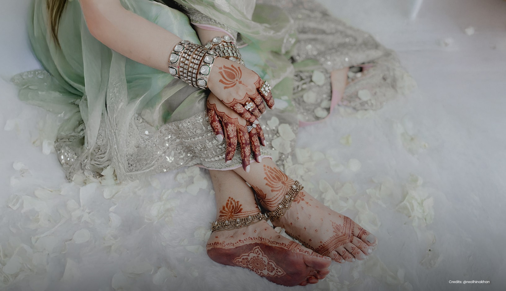 Ethnic Henna Nails That Shine at Weddings