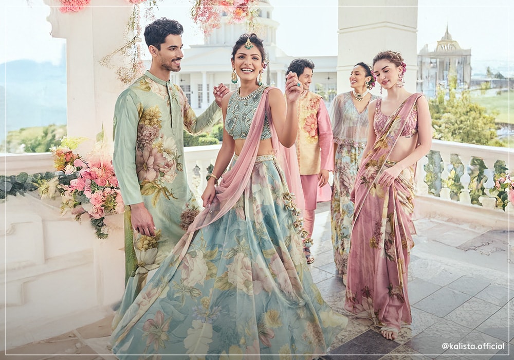 Models wearing Kalista outfits