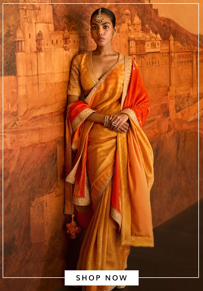 Printed Silk Saree