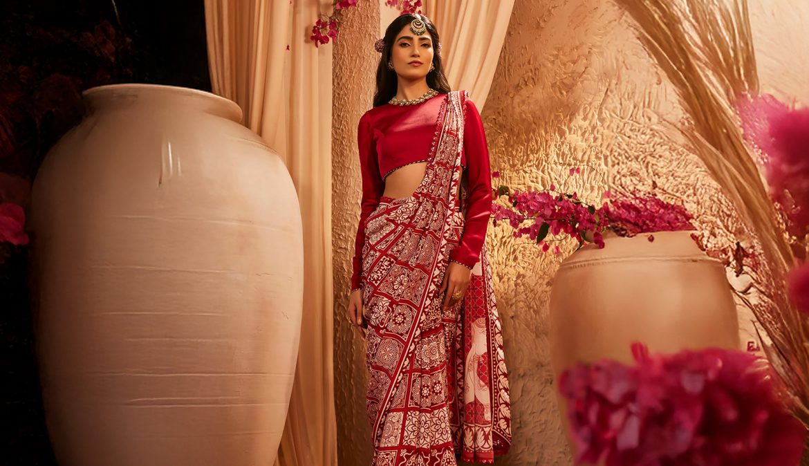 Bandhani Saree Designs