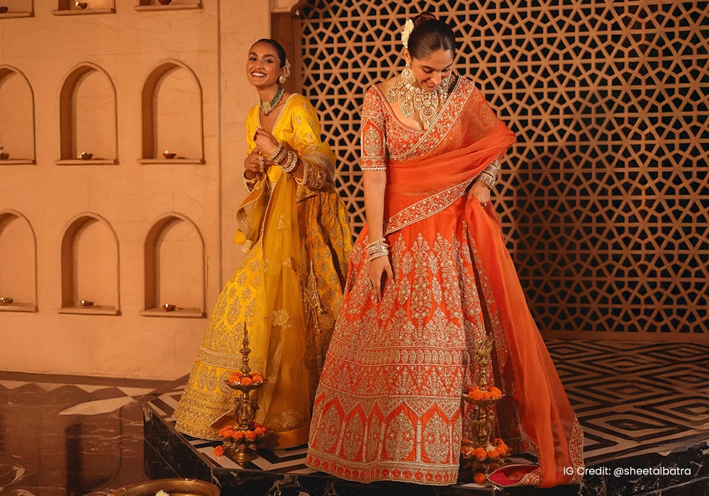 Indian bridal outfits