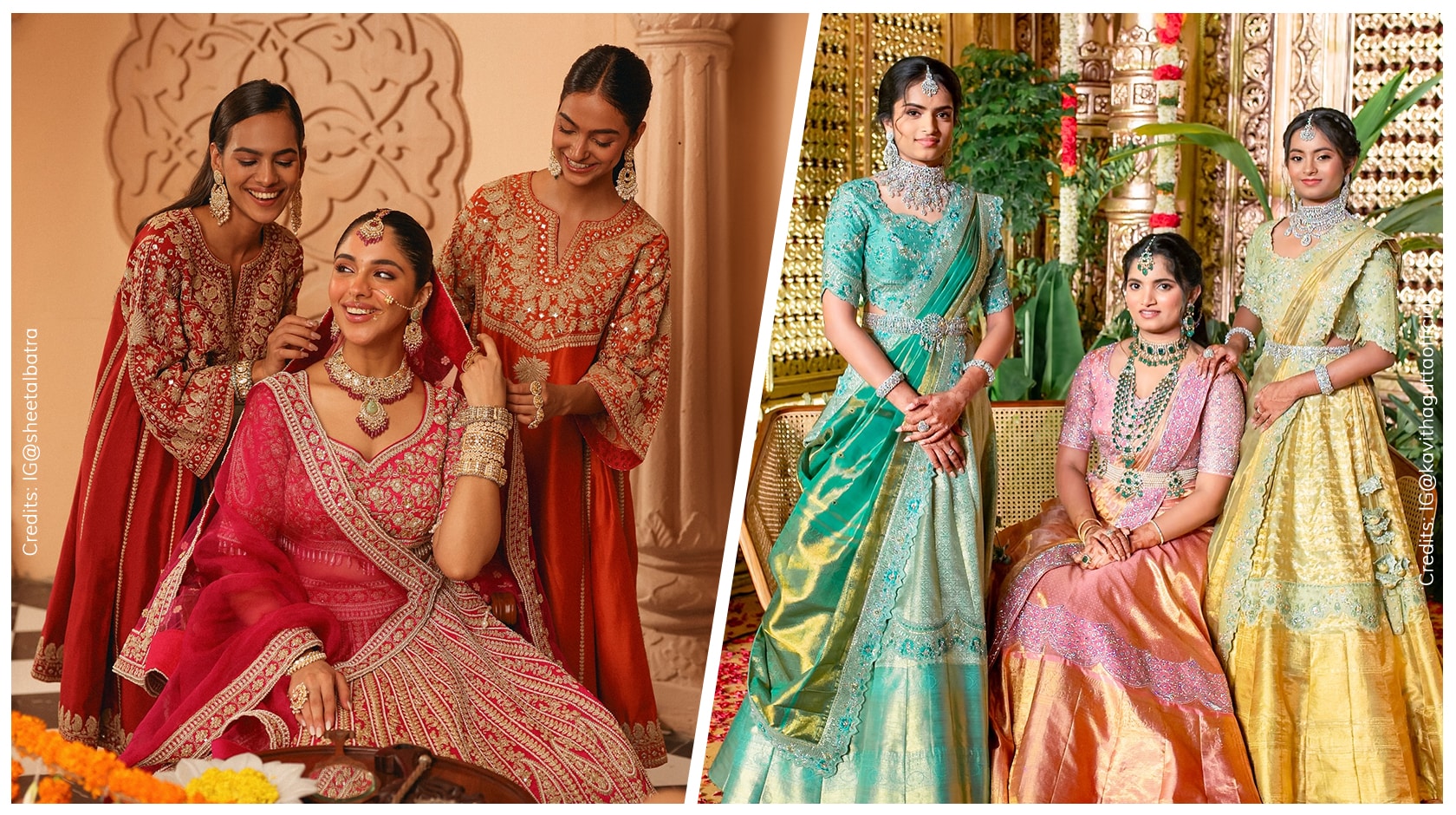 South Indian Wedding vs North Indian wedding