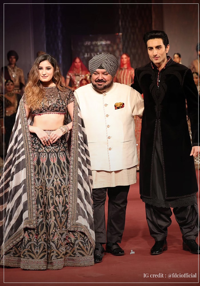 JJ Valaya and Rasha Thadani and Ibrahim Ali Khan