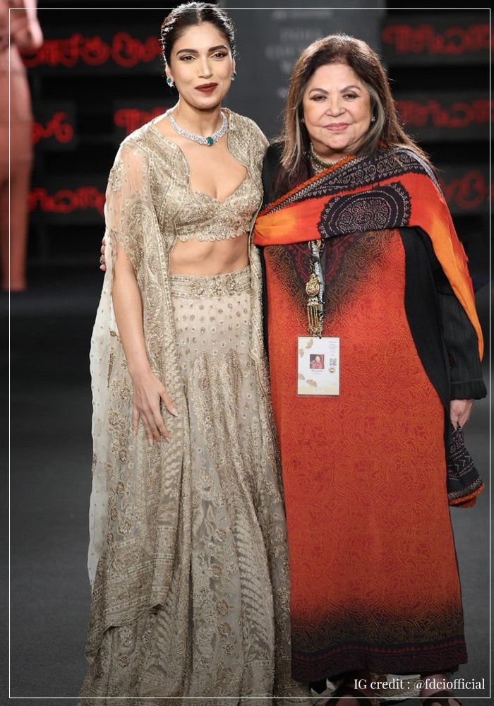 Bhumi Pednekar and Ritu Kumar