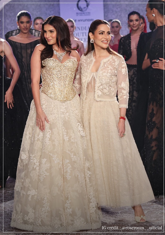 Tara Sutaria and Isha Jajodia