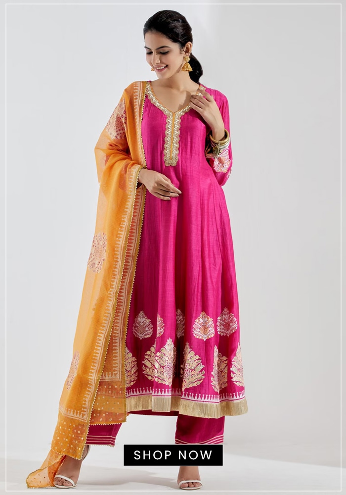 karwa chauth kurta set