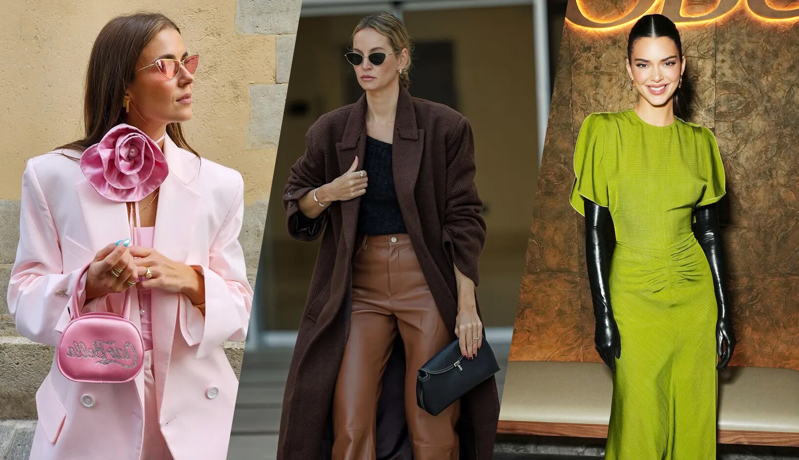 Hollywood celebrities wearing fall's trending colors