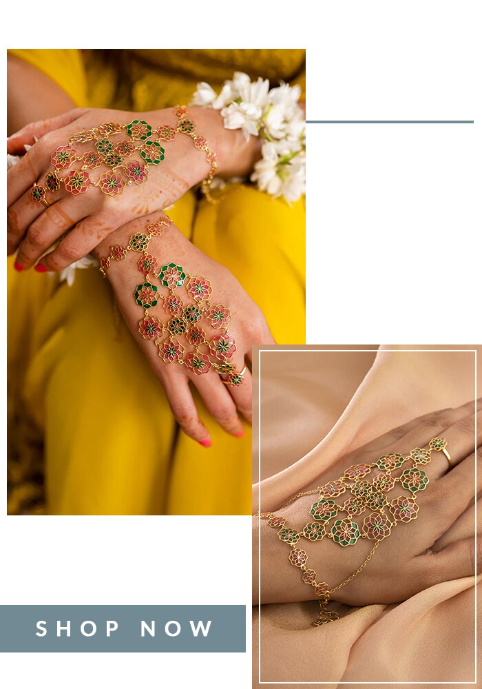 Lightweight Floral Haathphool 