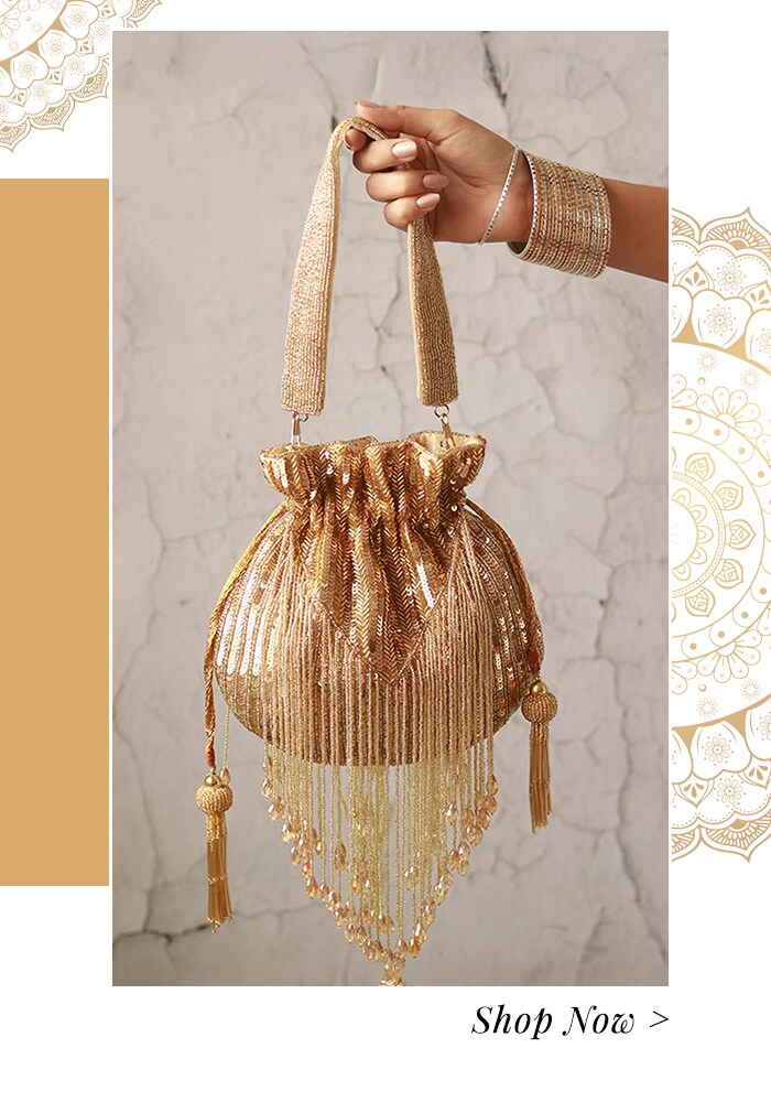 Tassel potli bag
