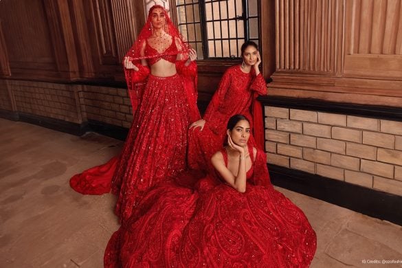 Where to Shop Designer Bridal Lehengas Online in the USA