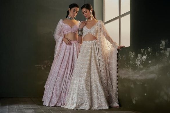 The Aza Fashions Lehenga Size Guide