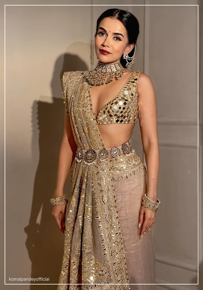 Komal Pandey: The Art of the Unconventional Drape