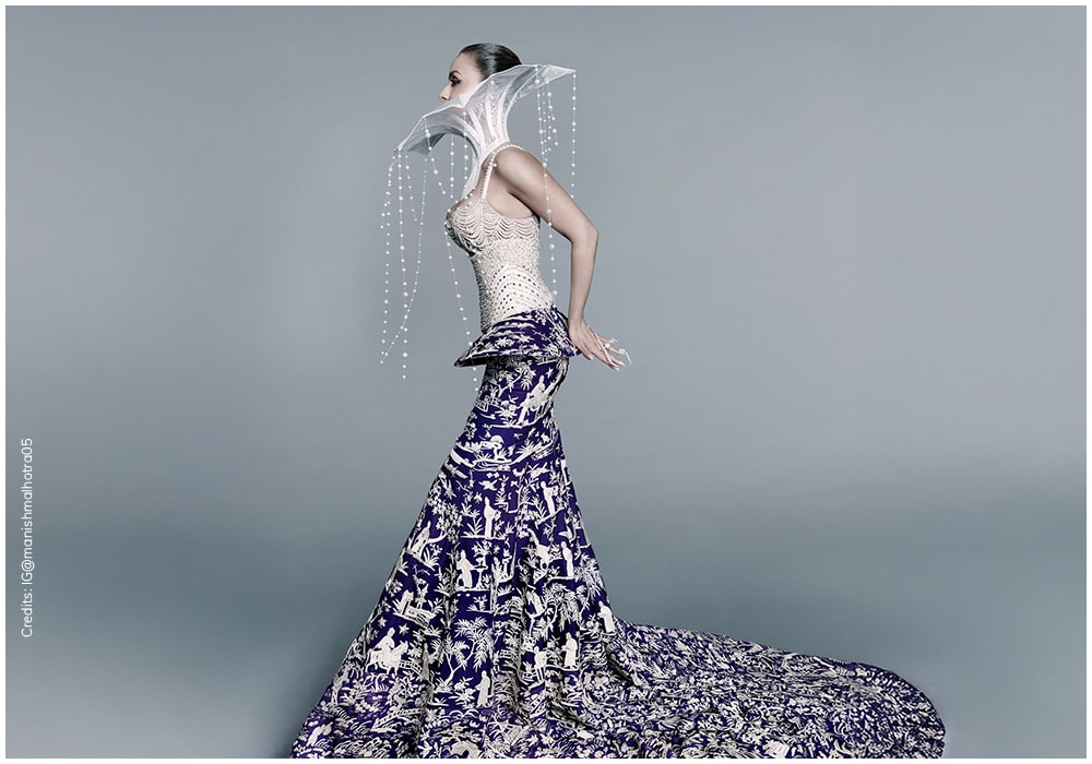 Manish Malhotra designed MET GALA outfit