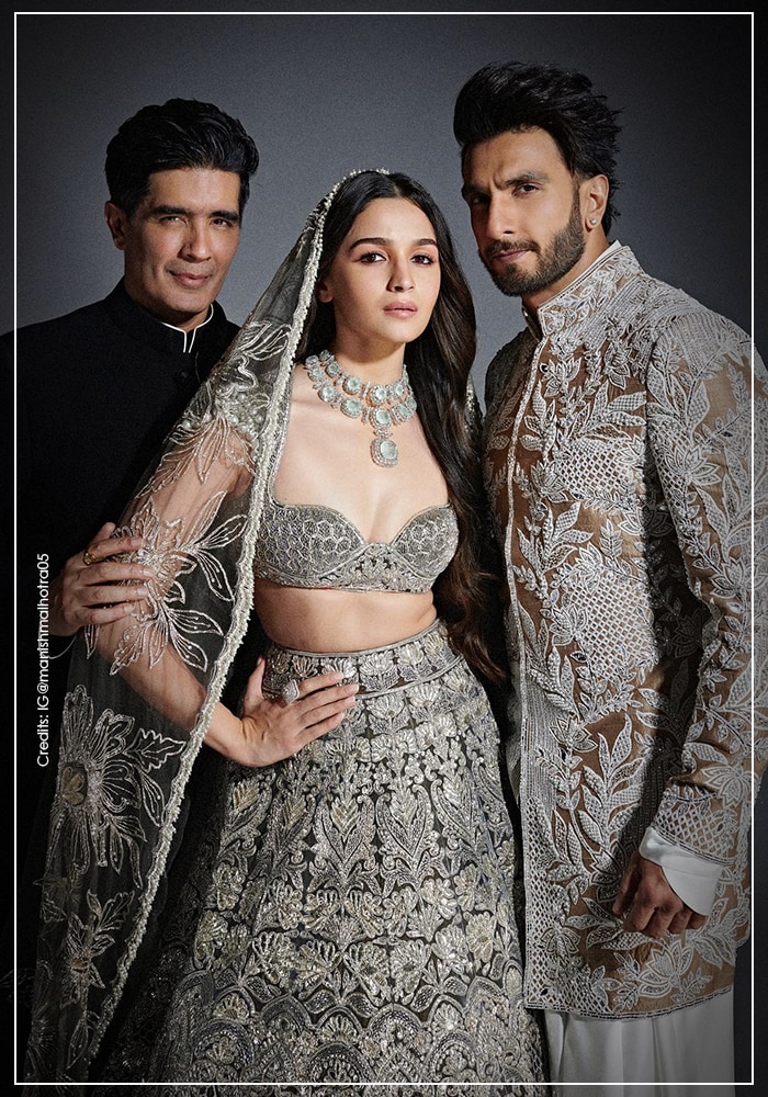 MANISH WITH ALIA BHATT AND RANVEER SINGH