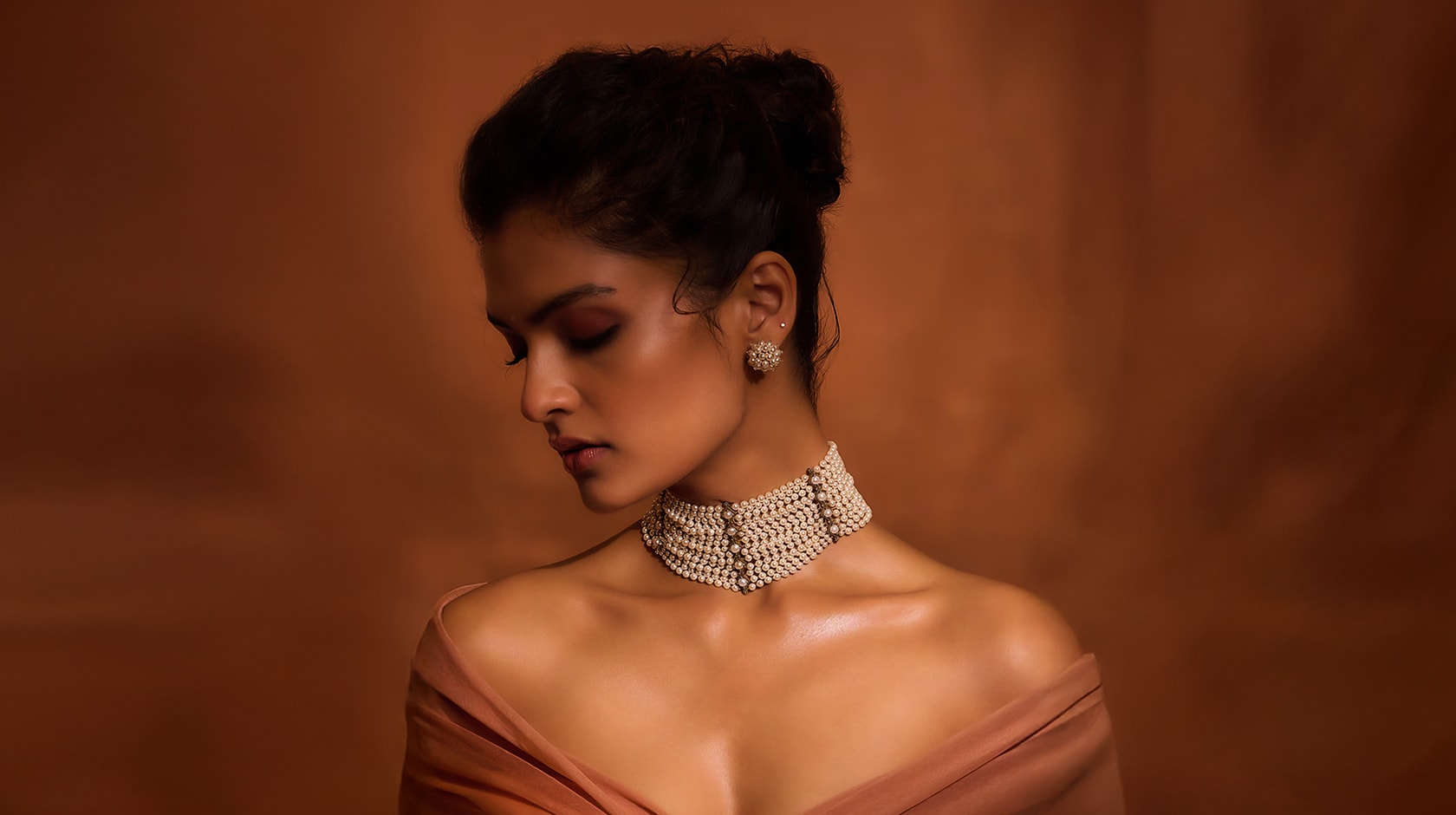 Pearl Choker Necklace