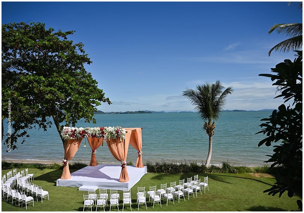 Phuket wedding mandap
