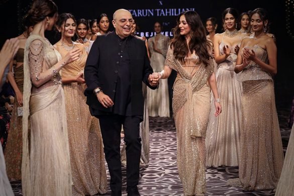 Tarun Tahiliani with Aneet Padda