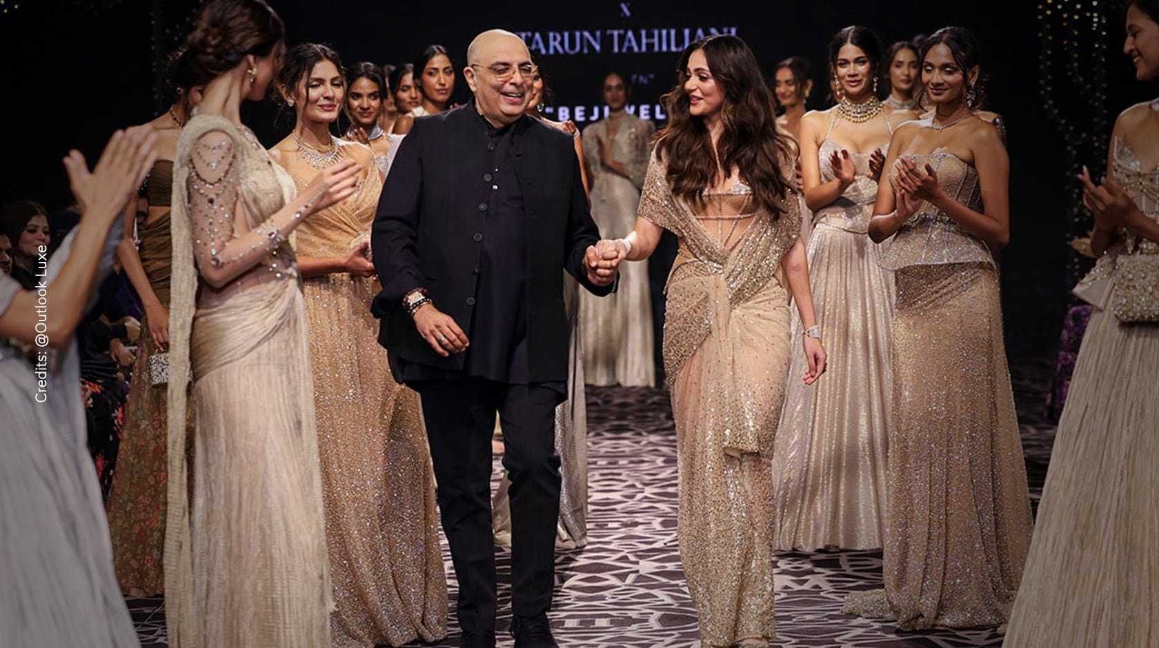 Tarun Tahiliani with Aneet Padda
