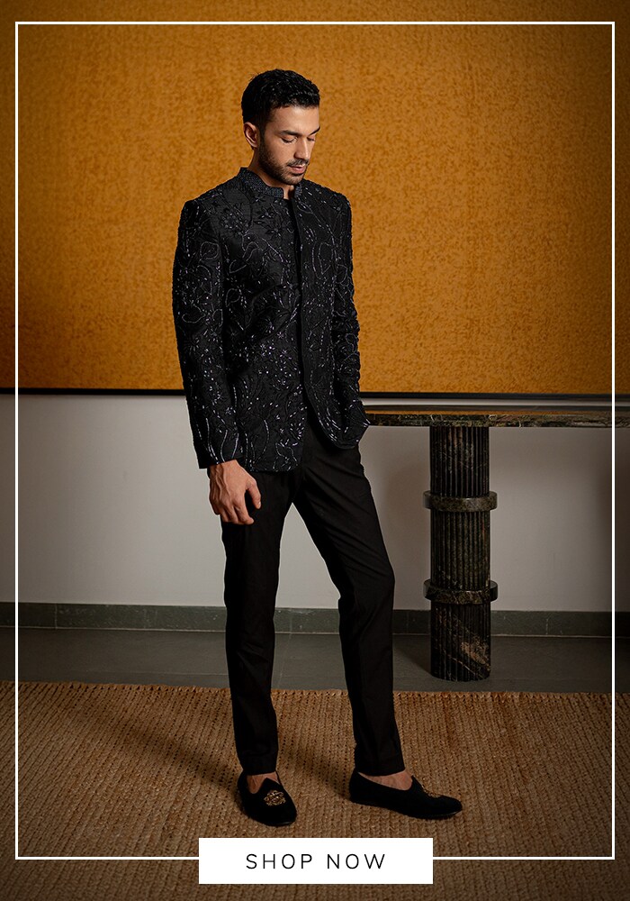 Black Wedding Dress for Groom 