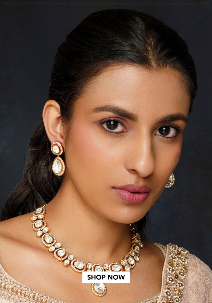 Diamond single strand necklace