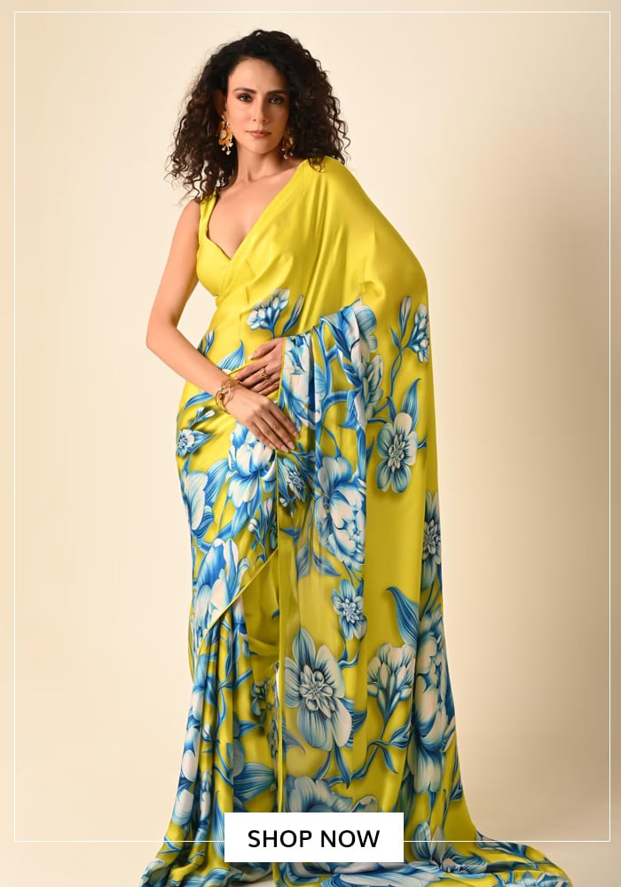 Luxury on a Budget: Designer Satin Sarees Under 50K 4 Luxury on a Budget: Designer Satin Sarees Under 50K