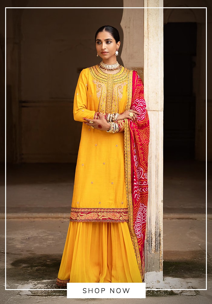 Sharara and Gharara Sets: A Timeless Ethnic Trend 5 Sharara and Gharara Sets: A Timeless Ethnic Trend