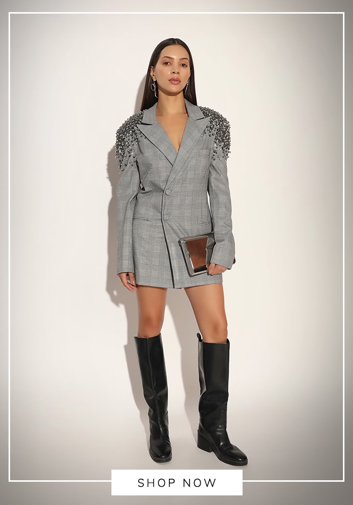 The Blazer Dress: Power and Polish