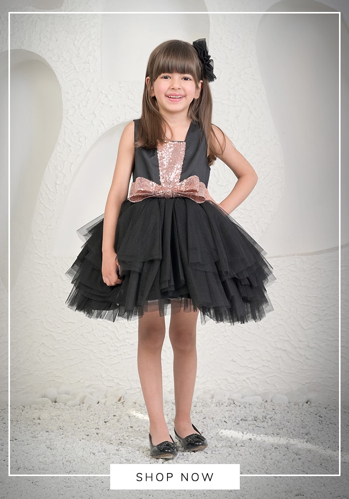 Black Wedding Dress for Girls