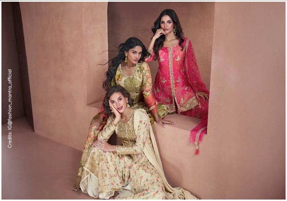 Sharara and Gharara Sets: A Timeless Ethnic Trend 1 Sharara and Gharara Sets: A Timeless Ethnic Trend