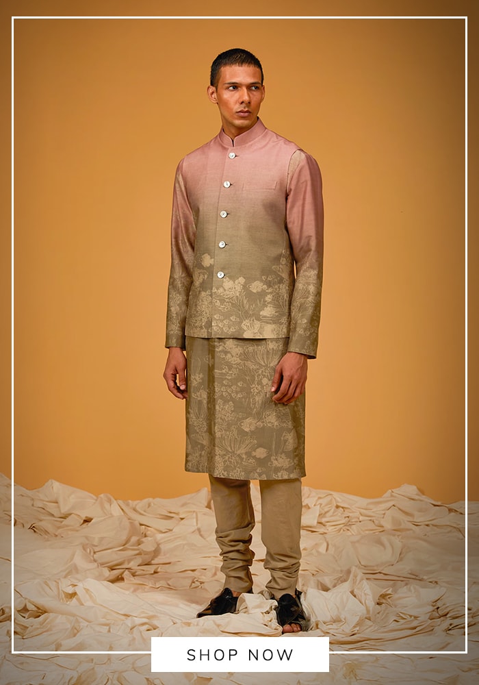 Seaside Splendor: How The Breakers, Palm Beach Sets the Stage for Dreamy Indian Weddings 7 Bundi kurta set